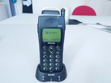 Rare Philips Spark TCD315 Black  (Unlocked) Mobile phone  working with faults