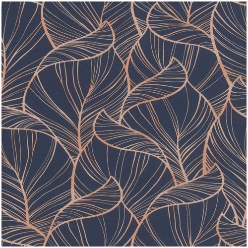 Rasch rhapsody navy blue - rhapsody,