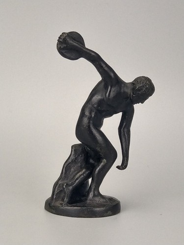 Antique bronze small - , statue