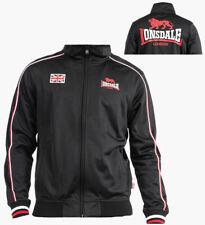 Lonsdale Knit Training Jacket Skellberry Tracksuit Top Sport Regular-Fit Black