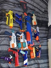 12 Nerf Guns In All Different