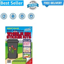 Wheelie Bin Stickers - Tulips