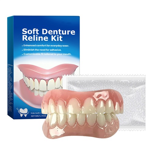 Modified silicone denture kit - modified,