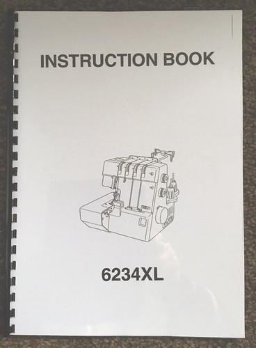 Janome 6234xl overlocker user - 6234xl,