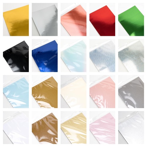 Mirror card stock - mirror, coloured