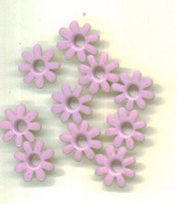 Baby Pink Crazy Daisy Flower Eyelets Set
