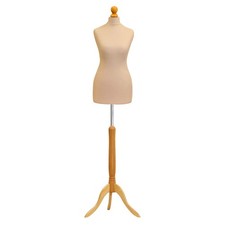 Size 14-16 Female Dressmakers Mannequin Tailors Dummy Bust Sewing Display Stand