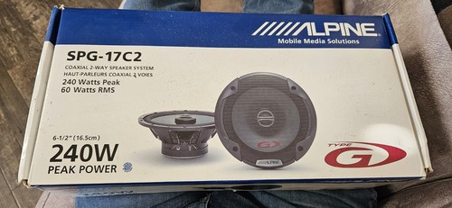 Boxed alpine speakers spg - boxed,