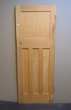 Door Doors Reclamed 1930's 4 Panel Pine 29 3/4 " x 78" 611D (FREE UK POSTAGE)