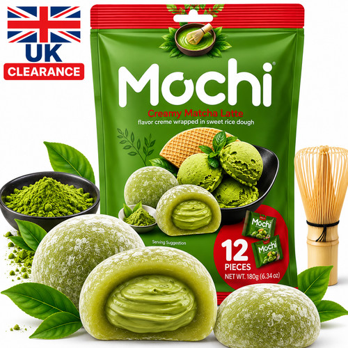 Japanese matcha mochi creamy - japanese,