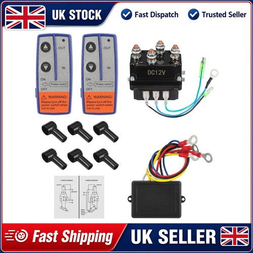 Winch solenoid relay contactor - winch,