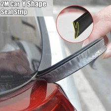 2M Strip Car Y-Shape Rubber Seal Weather Strip Hollow Window Edge Accessories