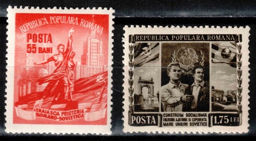 Romania 1952 1409 10 - 1952,, mi#1409-10