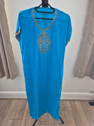 Moroccan kaftan lovely blue - lovely,