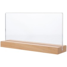 T-shaped Greeting Card Display Organizer Menu Holder