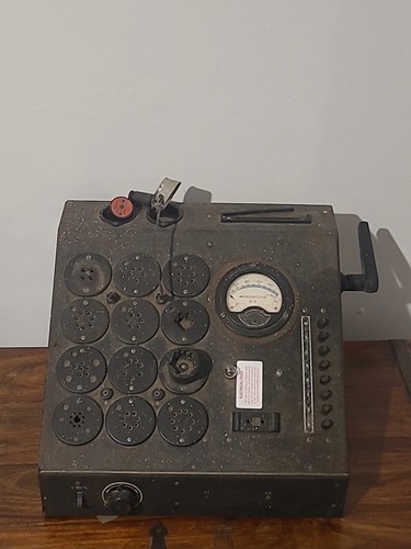 Mullard master test board - board, type
