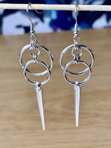 Chainmail punk spike silver - chainmail,