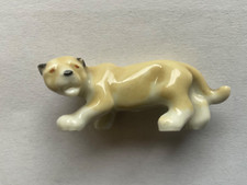 WADE Whimsies Set 9 Whimsie Brown Cougar North American Animals 1958