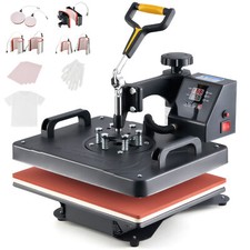 8 in 1 Heat Press Machine 30×38cm Digital Transfer Sublimation Printer