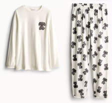 PUPPY DOG Micro Fleece Pyjamas Women 6 to 24 Soft Cosy PJs Nightwear Primark
