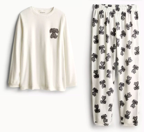 Ladies micro fleece pyjamas - micro,