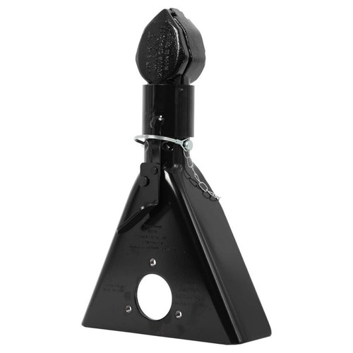 Black frame trailer coupler - a-frame,