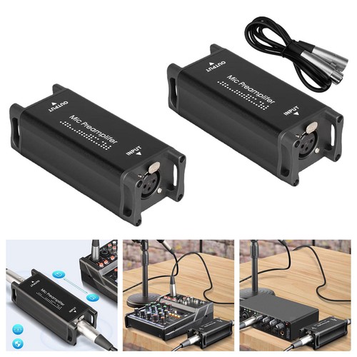 Microphone preamplifier for - microphone,