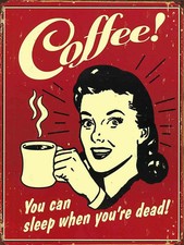 Coffee, Retro metal