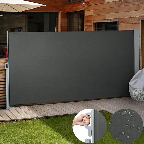 Side awning windbreaker garden - side,