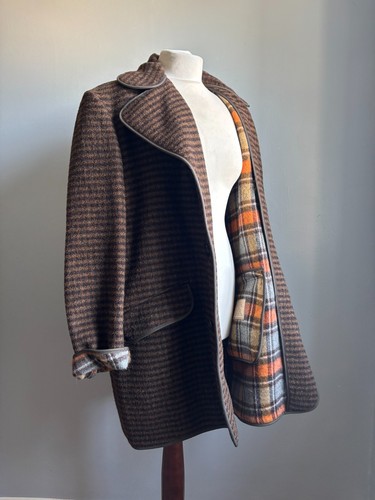 Mens vintage wool coat - vintage,