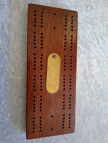 Vintage wooden cribbage - wooden, board