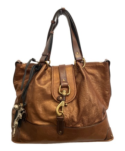 Chloe kela tote bag brown - tote,