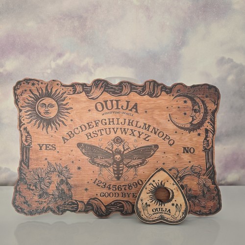 Vintage style wooden ouija - wooden,