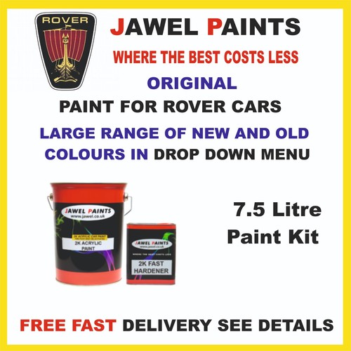 Car paint rover colours - 2k,