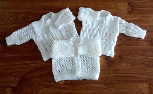 New hand knitted matinee - knitted, coats