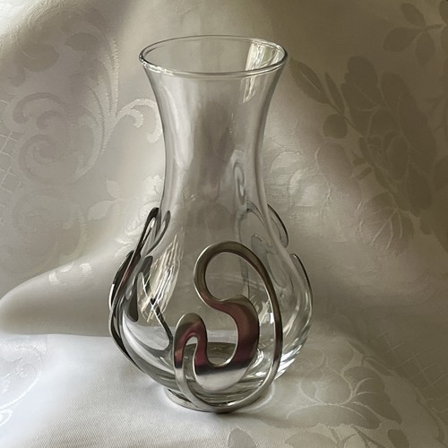 Glass vase with justin s - glass, st