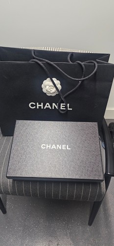 Chanel black colour empty - chanel,