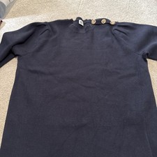 La Redoute Navy Blue Rib