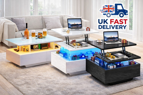 High gloss coffee table - high,