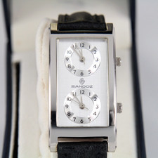 SANDOZ Dual Time Quartz Men's