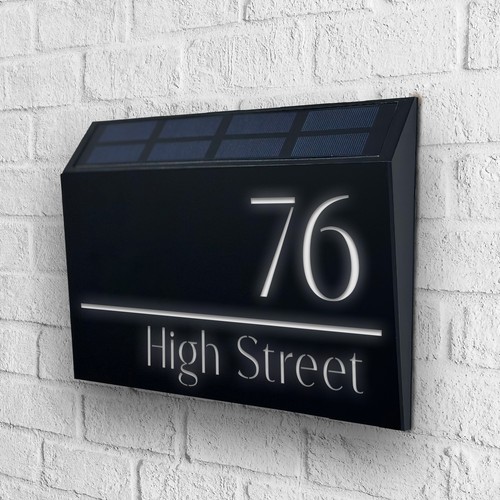 House number plaques - house,