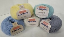 100% Wool 3 Ply Knitting Crochet Yarn - Baby Machine Washable Fingering 50g Ball