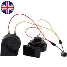 High Low Pitch Twin Snail Horn