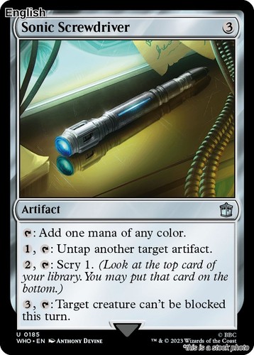 Sonic screwdriver 185 - (0185),
