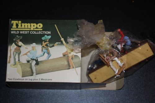 Timpo mini box cowboys log - timpo,