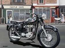 Matchless G3Ls Iconic Motorbike Metal Wall Art 3 Sizes To Choose From