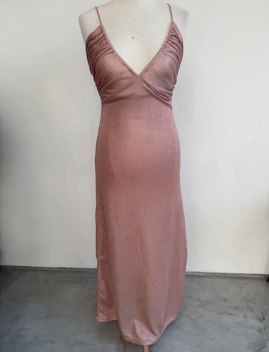 Zara long pink - party, dress