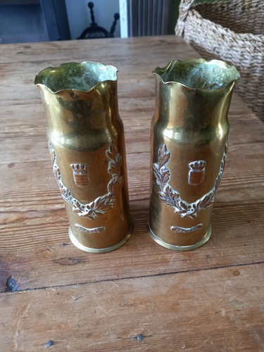 Vintage brass 1916 trench - vintage,