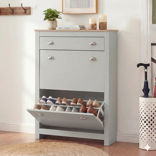 Drawer shoes cabinet storage - 3,