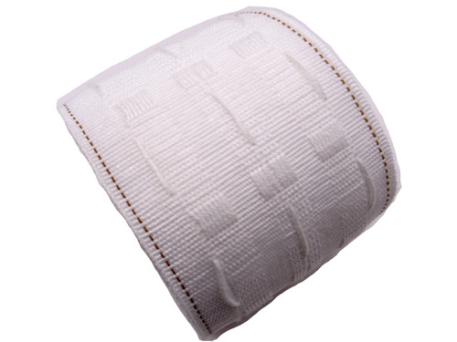 White curtain heading tape - white,